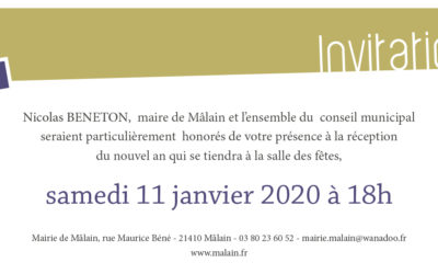 Vœux de l’équipe municipale 2020