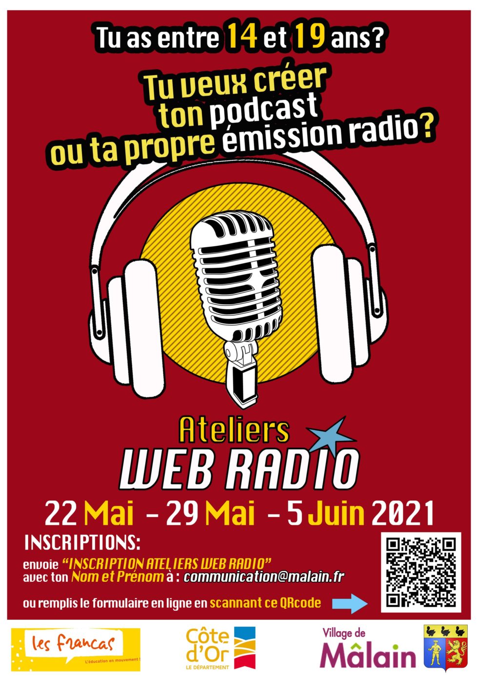 Ateliers Jeunes - Webradio - Site officiel de Mâlain