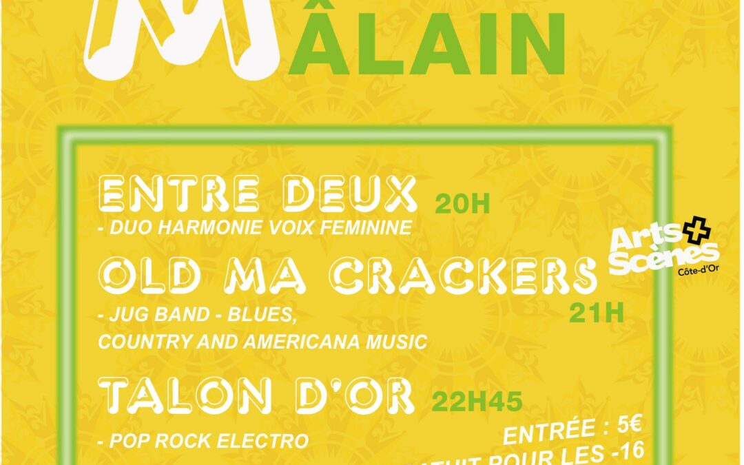 Live In Malain – Samedi 11 octobre