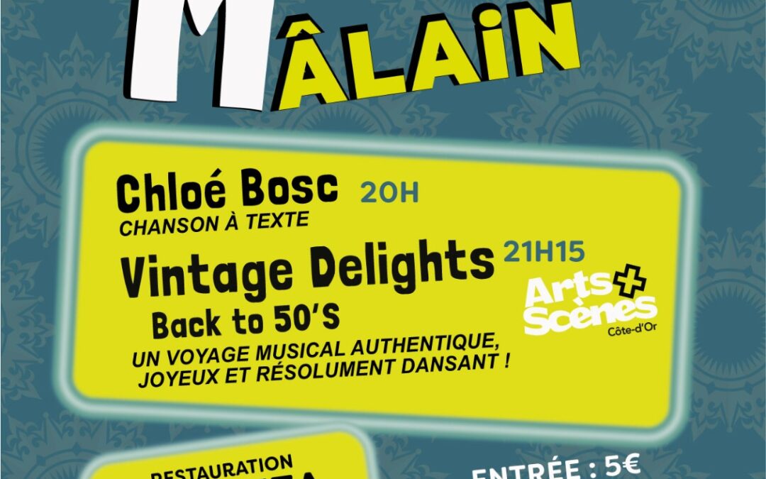 10 octobre : Live in Mâlain est de retour