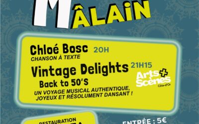 10 octobre : Live in Mâlain est de retour