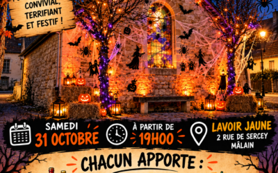 31 octobre : Soirée Halloween au lavoir jaune