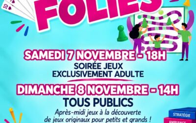 07 et 08 novembre : Ludofolies